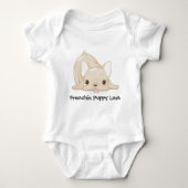 Frenchie Puppy Love Romper (Voorkant)