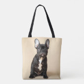 Frenchie Puppy Tote Bag (Achterkant)