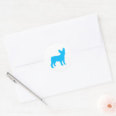 Frenchie Ronde Sticker (Envelop)