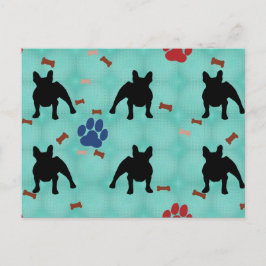 Frenchie Shadow Briefkaart