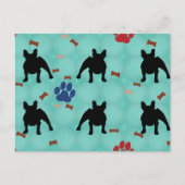 Frenchie Shadow Briefkaart (Voorkant)