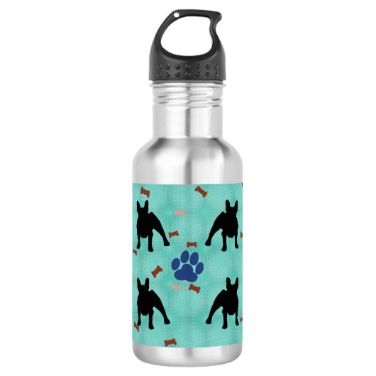Frenchie Shadow Waterfles (Voorkant)