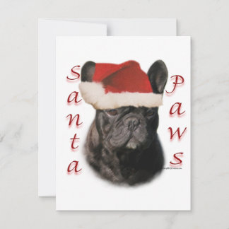 Frenchie Sinterklaas Pooten Feestdagenkaart