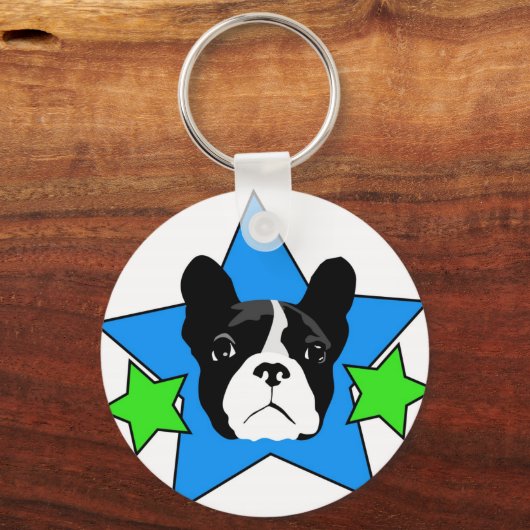 Frenchie Sleutelhanger (Voorkant)