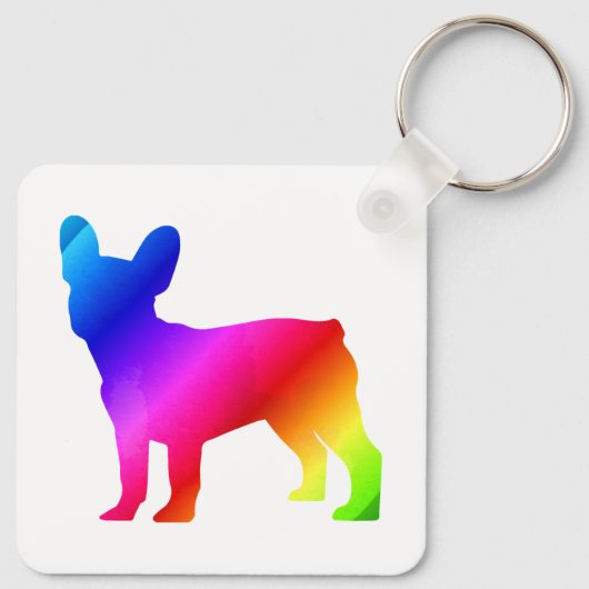 Frenchie Sleutelhanger (Achterkant)