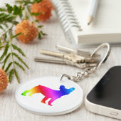 Frenchie Sleutelhanger (Voorkant Rechts)