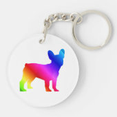 Frenchie Sleutelhanger (Achterkant)