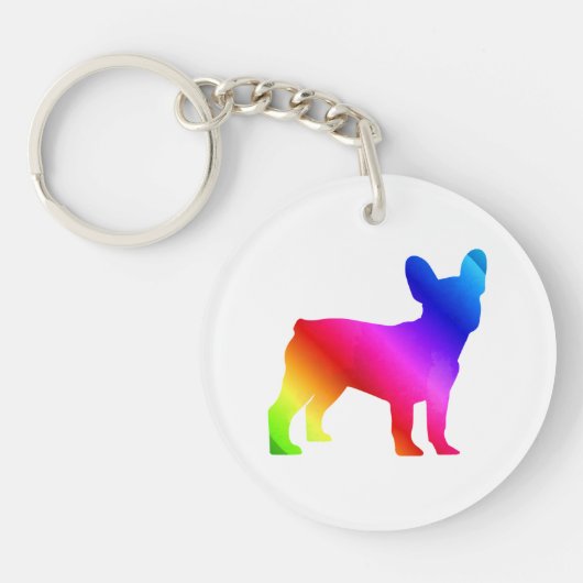Frenchie Sleutelhanger (Voorkant)