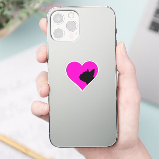 Frenchie Sticker (Telefoon)