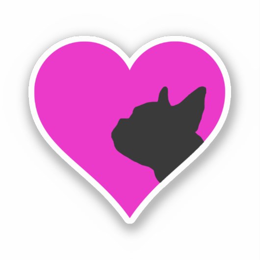 Frenchie Sticker (Voorkant)