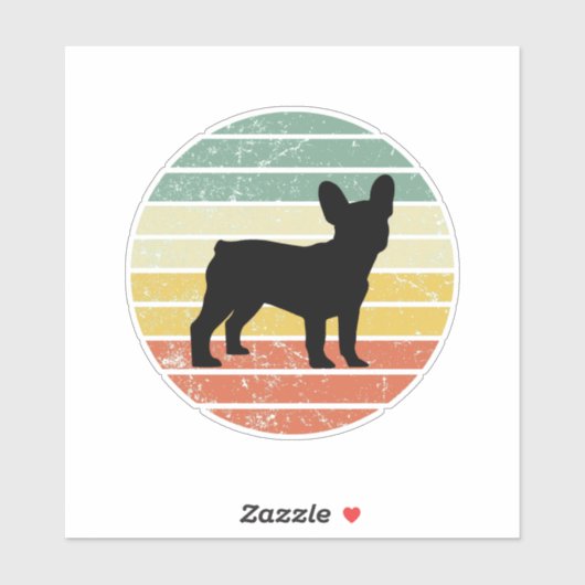 Frenchie Sticker (Vel)