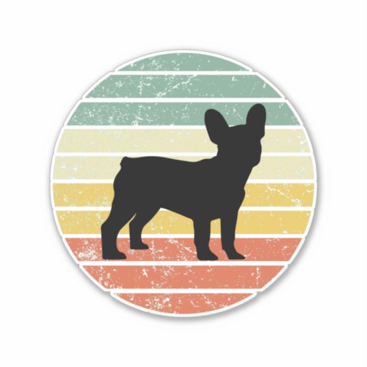 Frenchie Sticker (Voorkant)