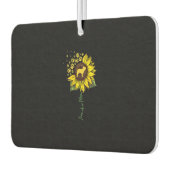 Frenchie Sunflower Ma Luchtverfrisser (Links)