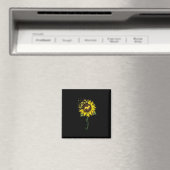 Frenchie Sunflower Ma Magneet (Insitu (Vaatwasser))