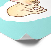 Frenchie Sweet Dreams Poster (Hoek)