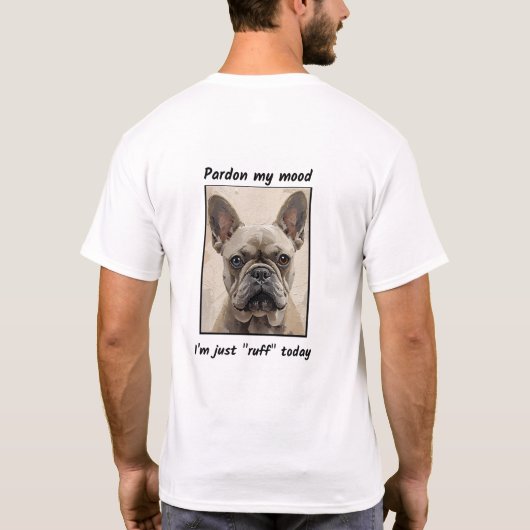 Frenchie T-Shirt (Achterkant)