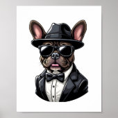 Frenchie The Gangster Poster (Voorkant)
