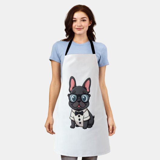 Frenchie The Gentlemen Copy (4) Schort (Gedragen)