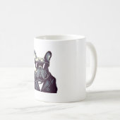 Frenchie The Party Man Koffiemok (Voorkant rechts)