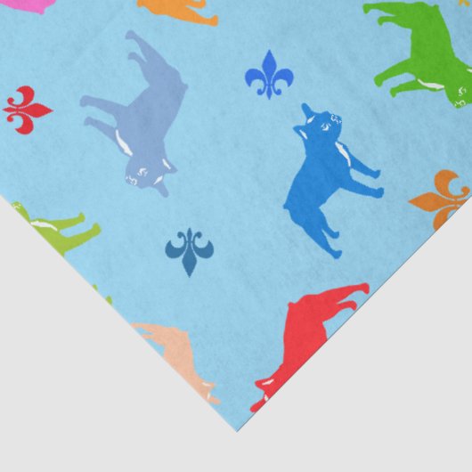 Frenchie  tissuepapier (Detail)