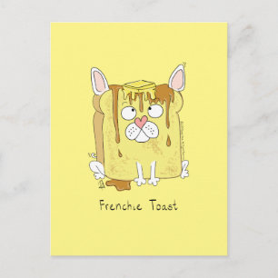 Frenchie Toast Franse Bulldog Briefkaart