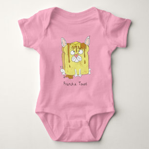 Frenchie Toast French Bulldog Kind Bodysuit dd