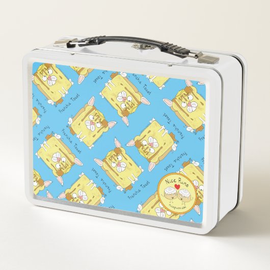 Frenchie Toast French Bulldog Lunch Box (Achterkant)