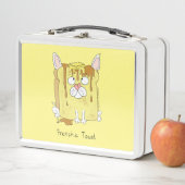 Frenchie Toast French Bulldog Lunch Box (In situ)