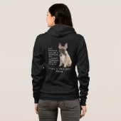 Frenchie Traits Hoodie (Achterkant volledig)