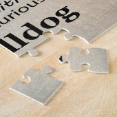 Frenchie Traits Jigzaag Puzzle Legpuzzel (Zijkant)