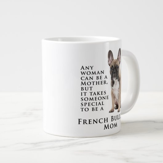 Frenchie Traits Jumbo Mok (Voorkant rechts)