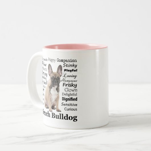 Frenchie Traits Mok (Voorkant links)