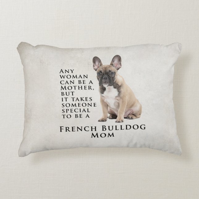 Frenchie Traits Pillow Accent Kussen (Voorkant)