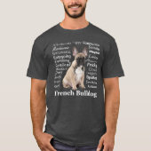 Frenchie Traits T-Shirt (Voorkant)