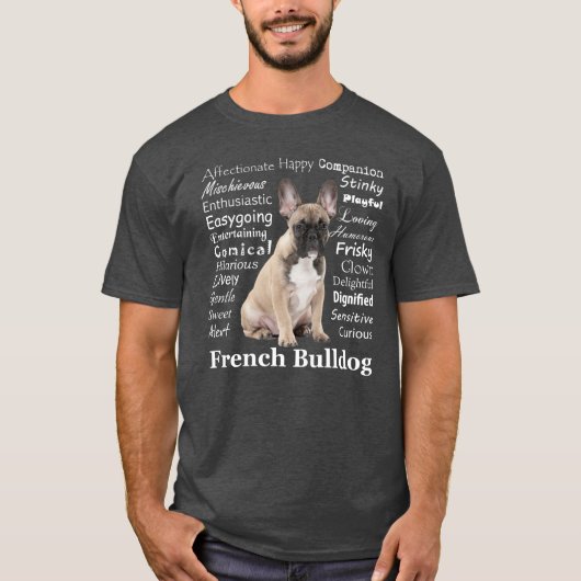 Frenchie Traits T-Shirt (Voorkant)