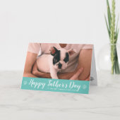 Frenchie Vaderdag | Frenchie Dog Dad Kaart (Voorkant)