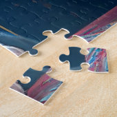 Frenchie Verjaardagsfeest: Een Cute Franse Bulldog Legpuzzel (Zijkant)