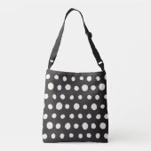 Frenchie Vibes Kleurrijke Pet Art Canvas tas (Achterkant)