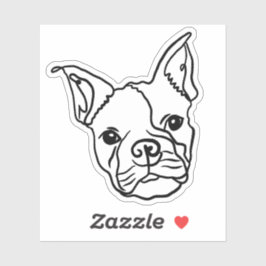 Frenchie Vibes Sticker