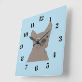 Frenchie, Vierkante Klok (Hoek)