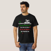 Frenchie - Weihnachtsgeschenk der Familie T-Shirt (Voorkant volledig)