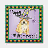 Frenchie Witch Magneet (Voorkant)