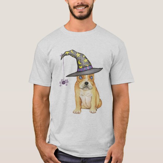 Frenchie Witch T-shirt (Voorkant)