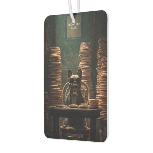 Frenchie's Bank: Biscuit Baron Art Print Luchtverfrisser (Links)