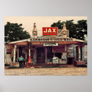 Frenchie's Bar Poster