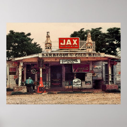 Frenchie's Bar Poster (Voorkant)