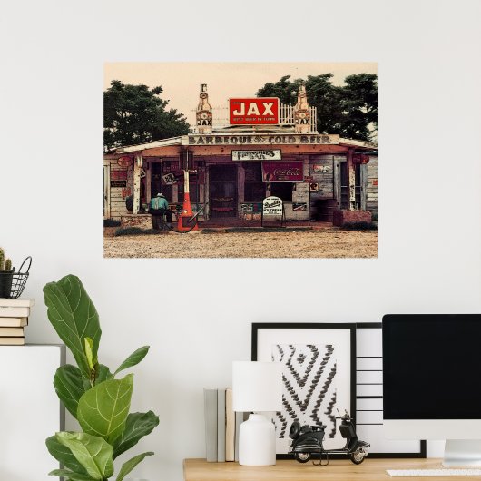 Frenchie's Bar Poster (Thuiskantoor)