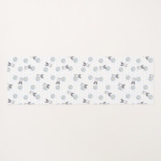Frenchies & Daisies Yogamat (Achterkant (horizontaal))