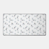 Frenchies en Daisies Art Desk Mat (Voorkant)