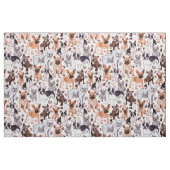 FRENCHIES Painterly Waterverf Dogs Stof (Fat Quarter)